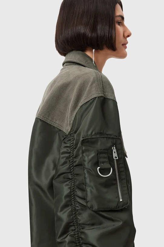 Ρούχα Μπουφάν bomber AllSaints VERITY W024OD πράσινο