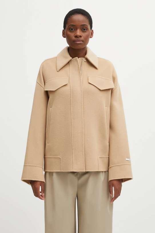Sportmax kurtka CANTORE brązowy 2522086031600
