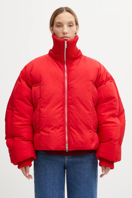 Sportmax kurtka puchowa GLIZIA czerwony 2522486012600