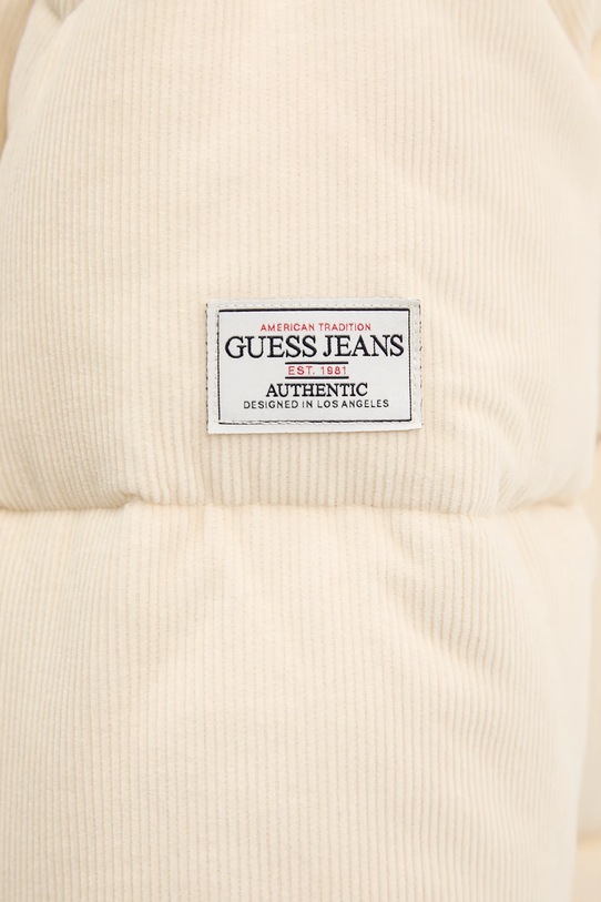 Guess Jeans kurtka sztruksowa W5BL17.W2061 beżowy