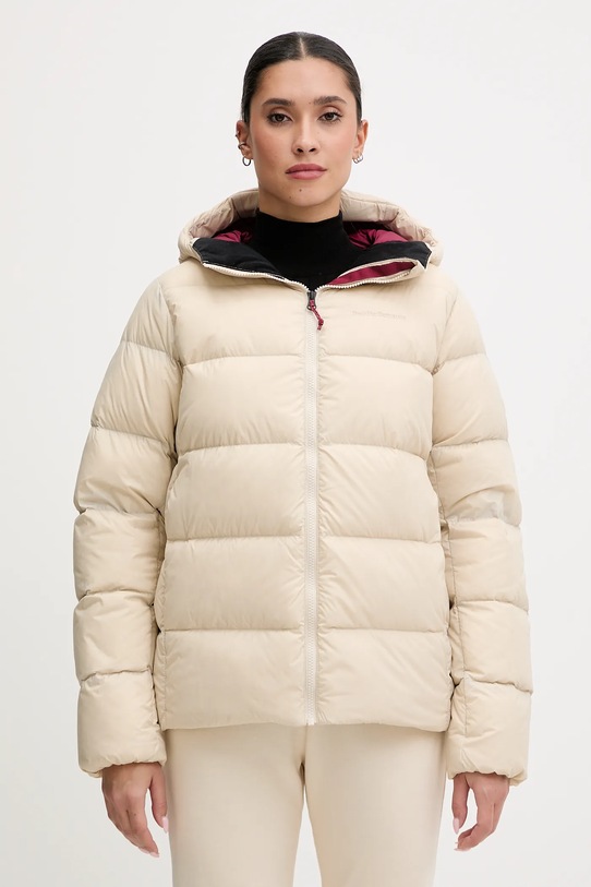Peak Performance kurtka puchowa Frost pozostałe beżowy G80525