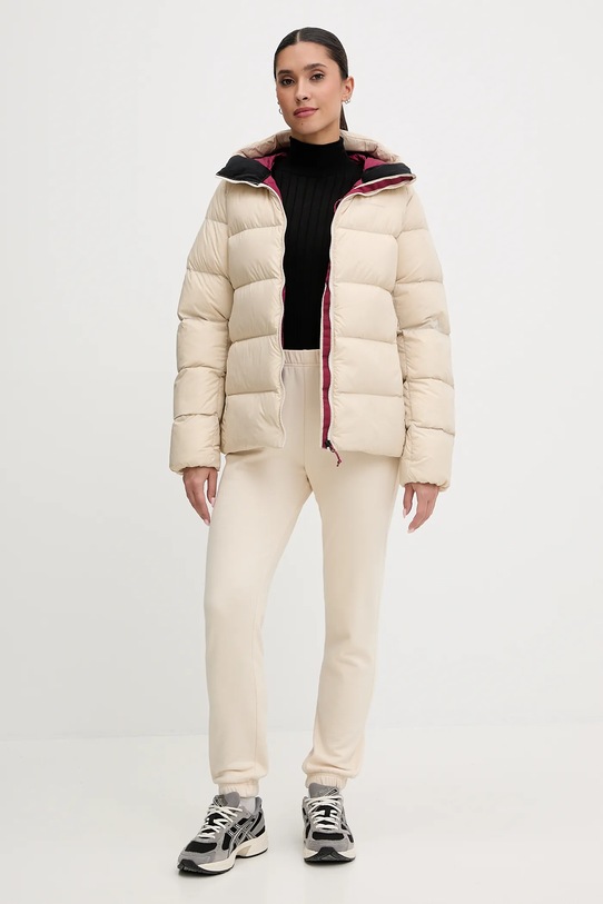 Peak Performance kurtka puchowa Frost G80525 beżowy AW25