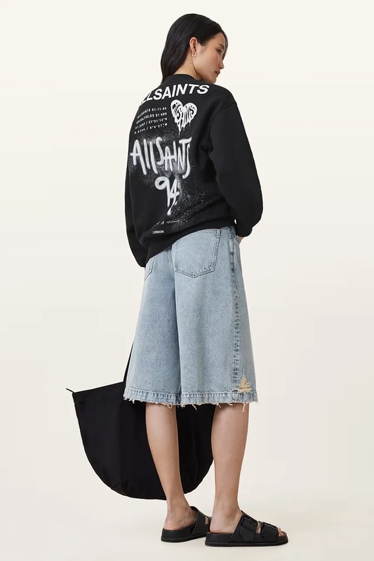 Pamučna dukserica AllSaints POSTER W034JD