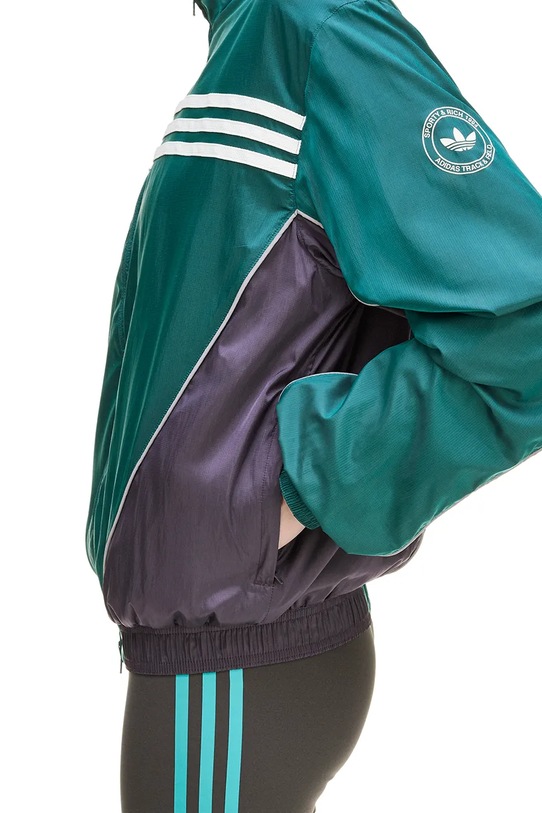 adidas Originals kurtka adidas Originals x Sporty & Rich zielony KA7990