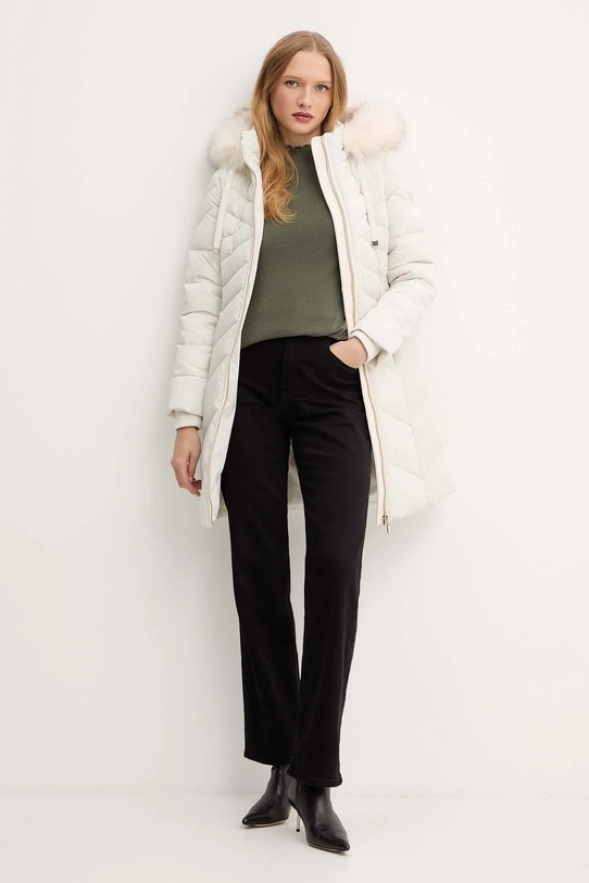 Пухено яке Morgan GCLEA бежов AW25