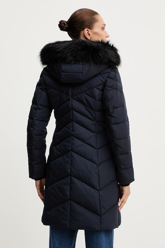 Ρούχα Μπουφάν με επένδυση από πούπουλα Morgan GCLEA σκούρο μπλε