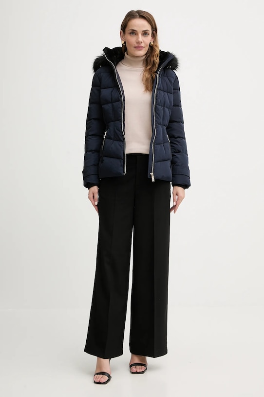Μπουφάν με επένδυση από πούπουλα Morgan GITELA σκούρο μπλε AW25