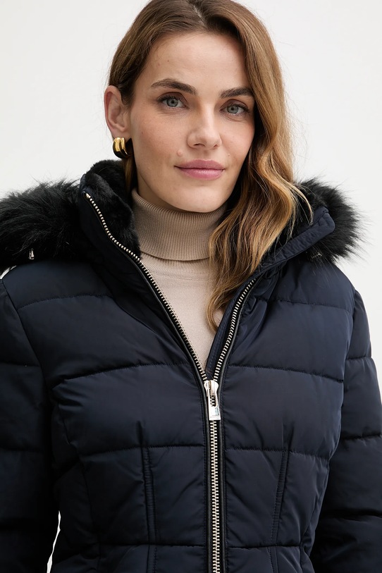 Μπουφάν με επένδυση από πούπουλα Morgan σκούρο μπλε GITELA