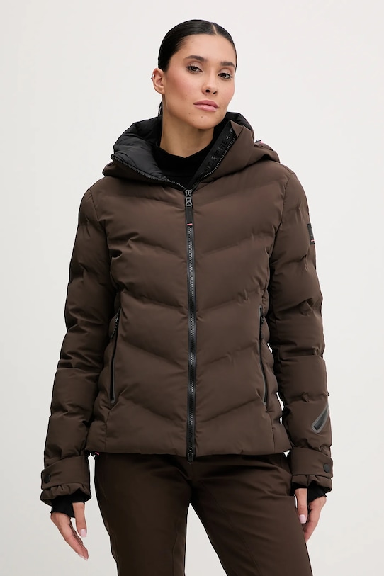 BOGNER Fire+Ice kurtka narciarska TEC-SAEL sporty zimowe brązowy 34539137