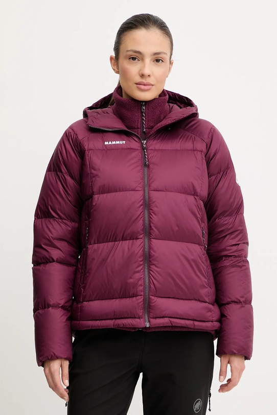 Mammut kurtka sportowa puchowa Glacier Glow pozostałe bordowy 1013.03760