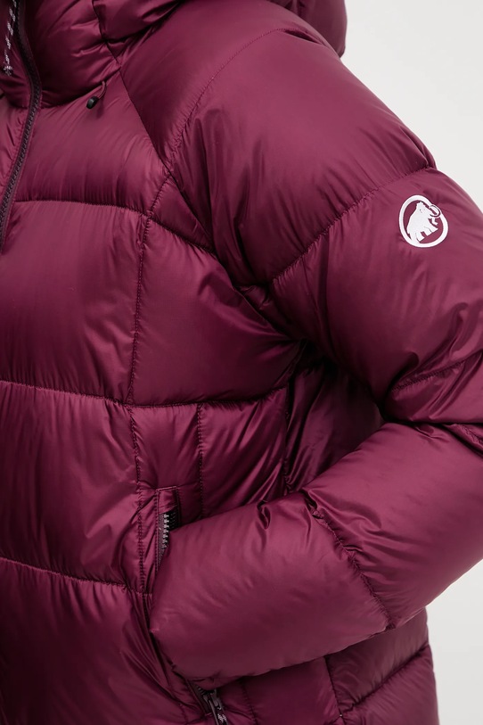 Mammut kurtka sportowa puchowa Glacier Glow 1013.03760 bordowy