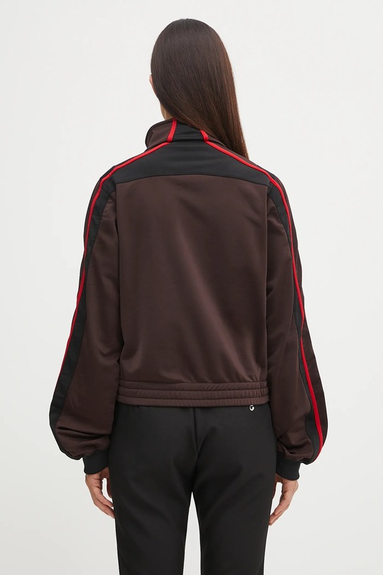 Odjeća Dukserica Martine Rose Shrunken Track Jacket 137JT12722 smeđa