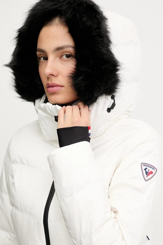 Páperová lyžiarska bunda Rossignol JOSERAY biela RLNWJ04