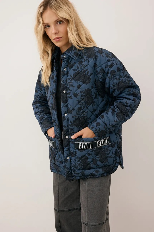 Îmbrăcăminte Bizuu geacă MARIN MARIN.GRAFITOWY bleumarin