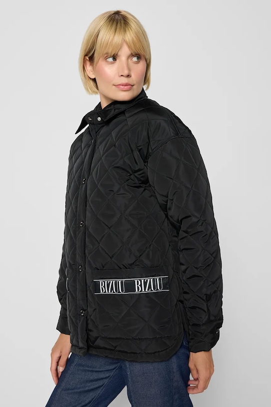 Bizuu kurtka MARIN bez kaptura czarny MARIN.CZARNY