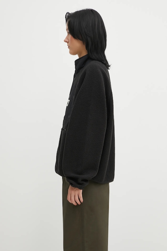 Dukserica od flisa Carhartt WIP W' Flynn Fleece Jacket I035460.00EXX crna AW25