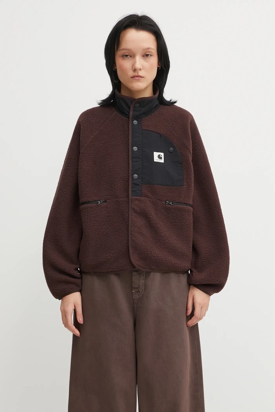 Carhartt WIP bluză W' Flynn Fleece Jacket altele maro I035460.3ANXX