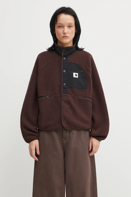 Carhartt WIP bluză W' Flynn Fleece Jacket altele maro I035460.3ANXX
