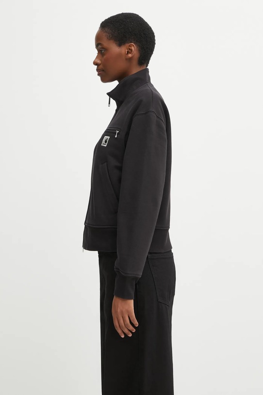 Carhartt WIP bluza W' Detroit Sweat Jacket I035703.8906 czarny AW25