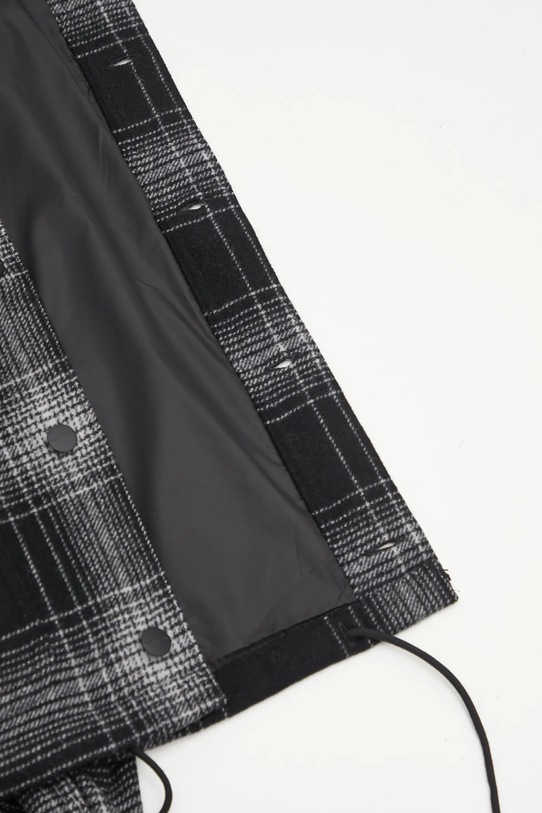 Carhartt WIP kurtka z dodatkiem wełny W' Brennan Shirt Jac I035519.34JXX szary