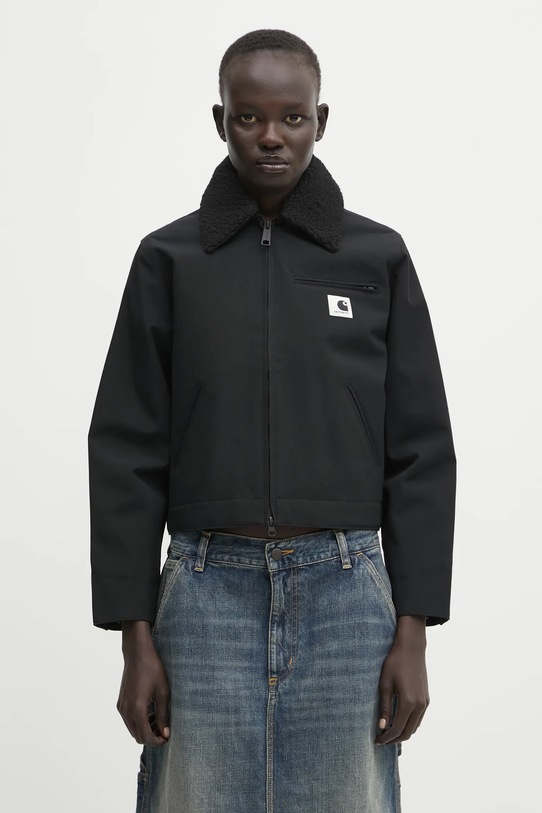 Carhartt WIP kurtka W' Newkirk Jacket bez kaptura czarny I035699.3AKXX