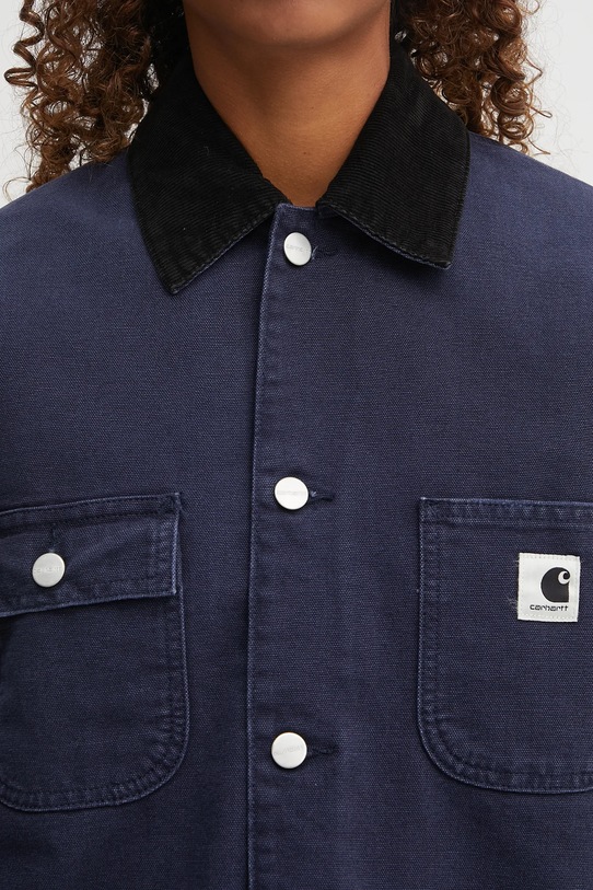 Bavlnená bunda Carhartt WIP W'''''''' OG Michigan Coat tmavomodrá I035671.0DI4O