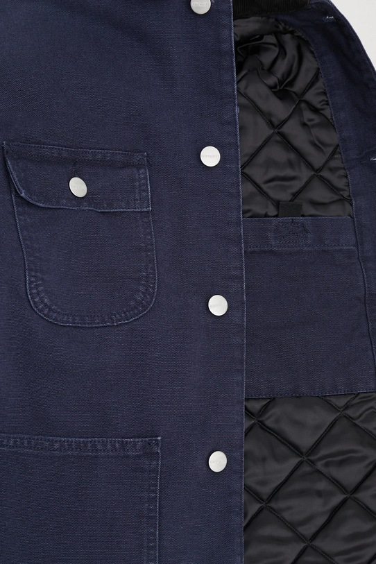 Bavlnená bunda Carhartt WIP W'''''''' OG Michigan Coat I035671.0DI4O tmavomodrá