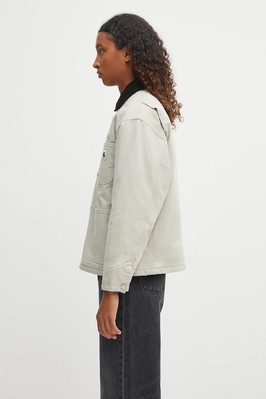 Хлопковая куртка Carhartt WIP W'' OG Michigan Coat I035671.2NQ4O бежевый AW25