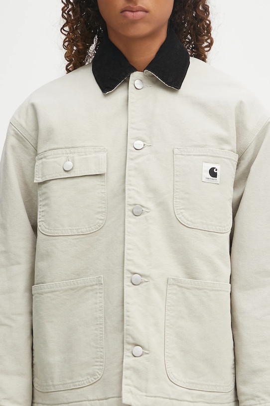 Хлопковая куртка Carhartt WIP W'' OG Michigan Coat бежевый I035671.2NQ4O