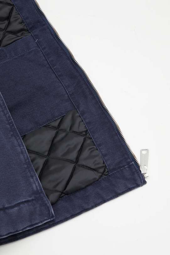 Carhartt WIP kurtka bawełniana W' OG Detroit Jacket I035672.0DI4O granatowy