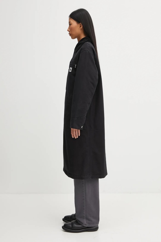 Дънково яке Carhartt WIP W' Webster Coat I035676.0 черен AW25