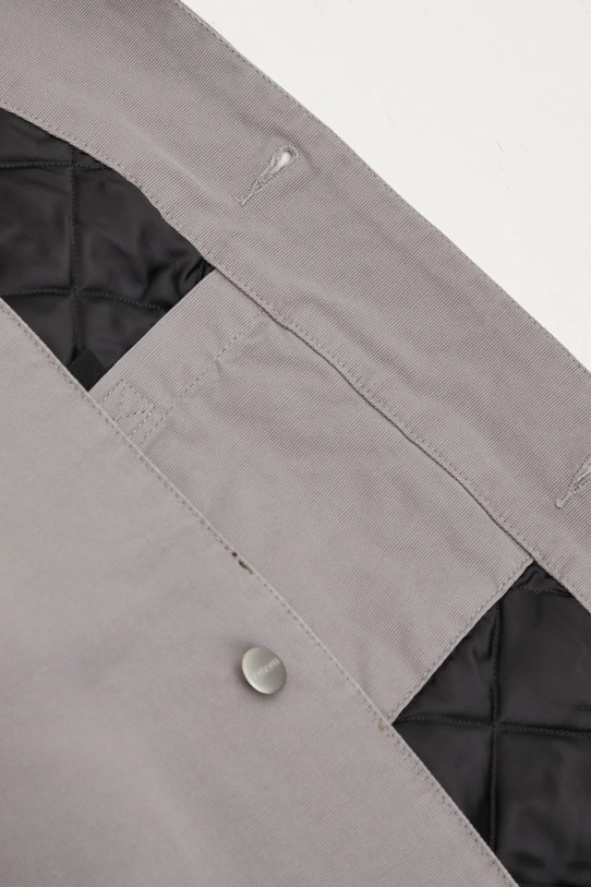 Rifľová bunda Carhartt WIP W' Webster Coat I035676.3D306 sivá