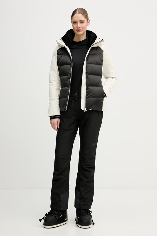 Descente kurtka narciarska puchowa MARY DW5FDJ02LU beżowy AW25