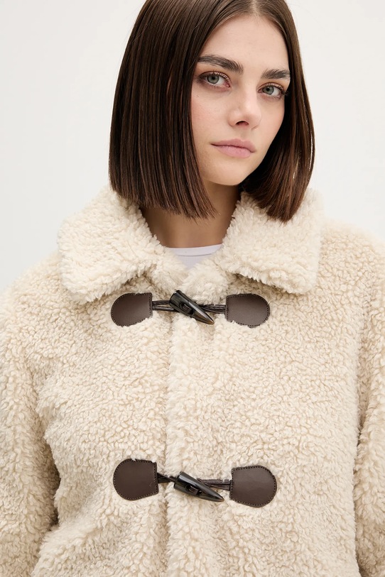 Μπουφάν Hollister Co. μπεζ KI344.5064.100