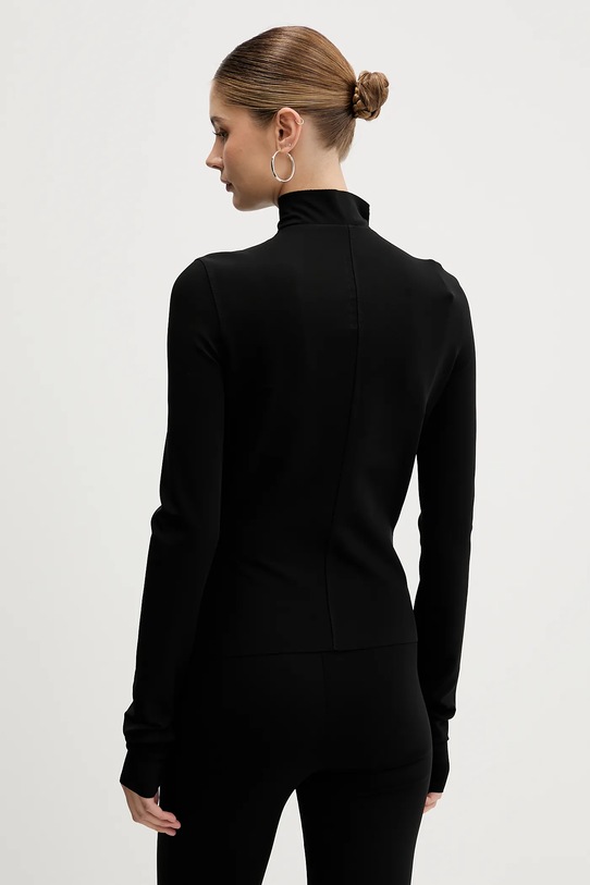 Odzież Rick Owens Lilies kurtka Gary LI02E3702.JCVS czarny