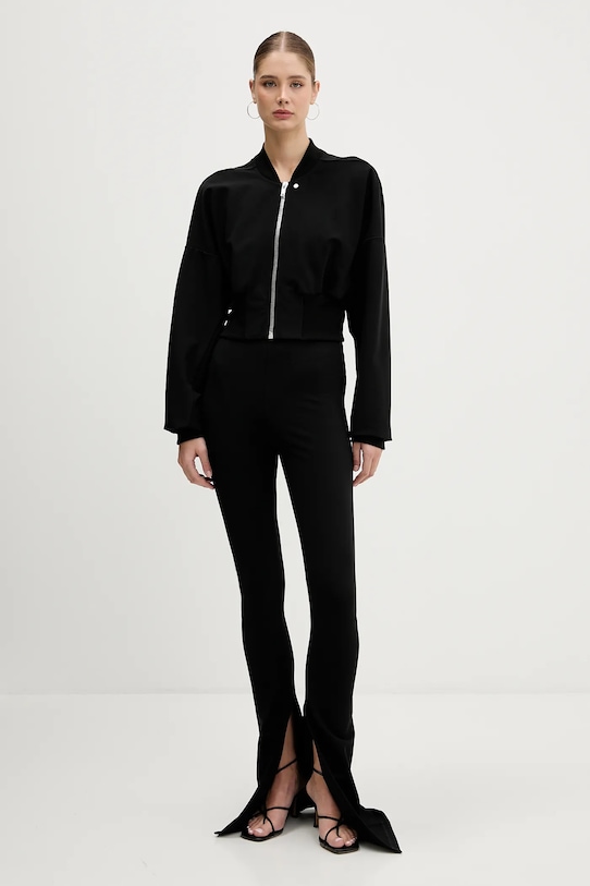 Rick Owens Lilies kurtka Flight LI02E3708.JCVS czarny AW25