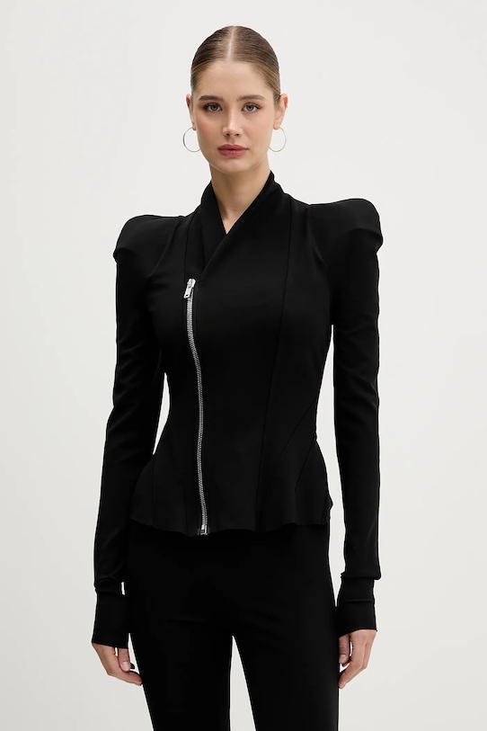 Rick Owens Lilies giacca Princess non isolato nero LI02E3703.JCVS