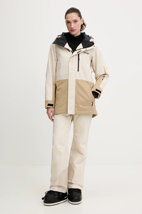 Oakley kurtka narciarska TNP TBT FOA500472 beżowy AW25
