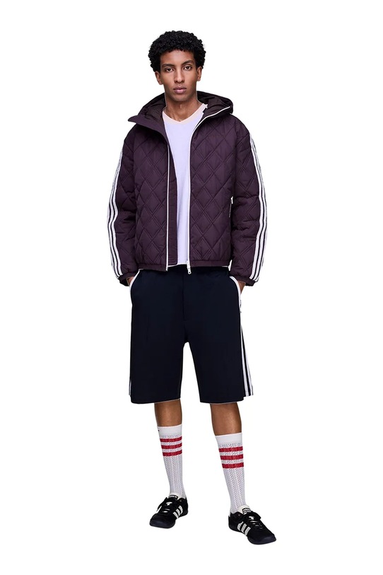 adidas Originals x Wales Bonner kurtka Quilted Jkt KE9956 czerwony AW25