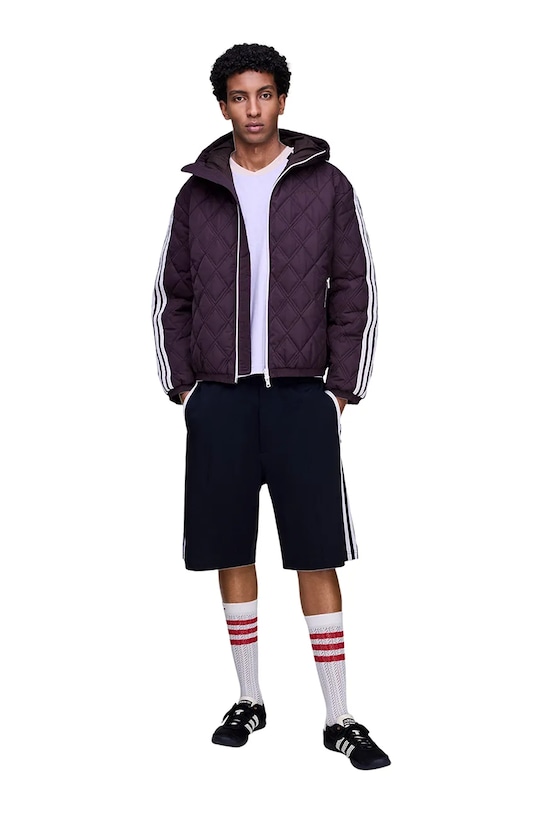 adidas Originals x Wales Bonner kurtka Quilted Jkt KE9956 czerwony AW25