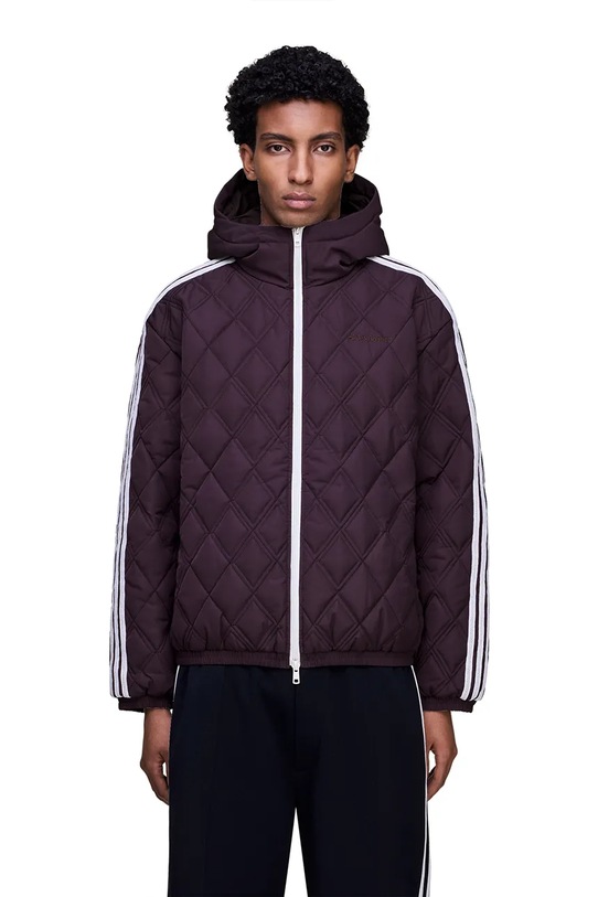 Odzież adidas Originals x Wales Bonner kurtka Quilted Jkt KE9956 czerwony