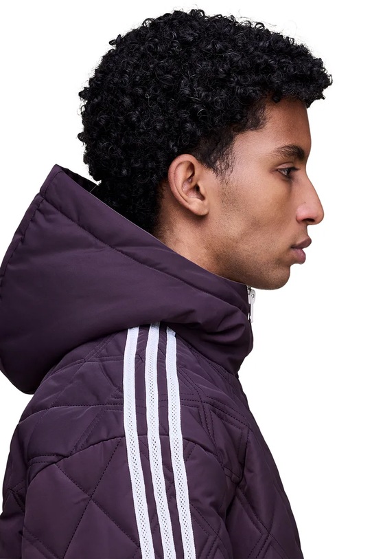 adidas Originals x Wales Bonner kurtka Quilted Jkt czerwony KE9956