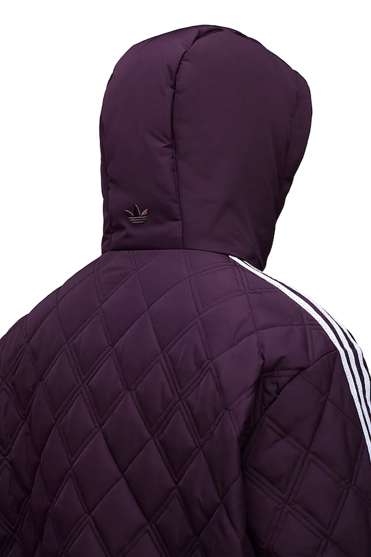 adidas Originals x Wales Bonner kurtka Quilted Jkt KE9956 czerwony