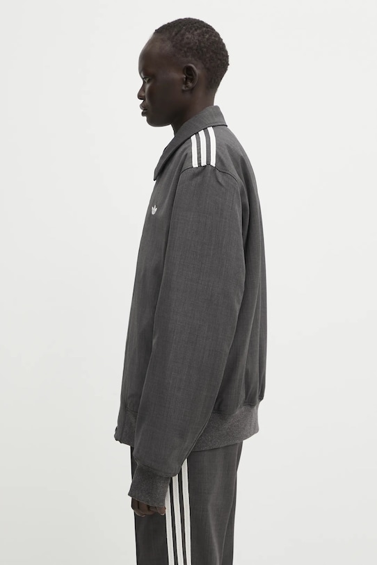 adidas Originals jacket with wool Wb Wool Blouson KB2315 gray AW25