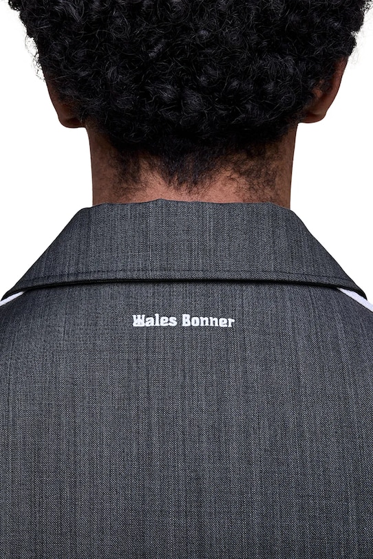 Bunda s příměsí vlny adidas Originals x Wales Bonner Wool Blouson KB2315 šedá