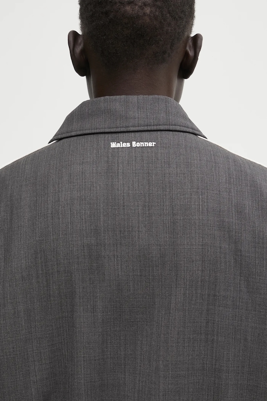 adidas Originals jacket with wool Wb Wool Blouson KB2315 gray