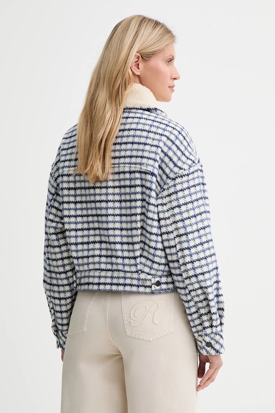 Odzież Levi's kurtka z domieszką wełny 003RZ niebieski