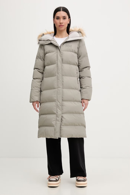Helly Hansen bunda dámska W ARIA LONG PARKA parka béžová 54512.