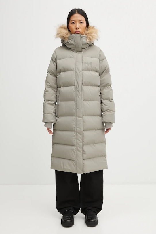 Helly Hansen kurtka W ARIA LONG PARKA pozostałe beżowy 54512.