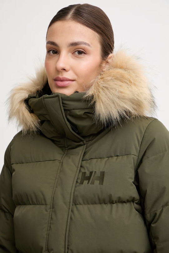 Helly Hansen dámska bunda W ARIA LONG PARKA zelená 54512.